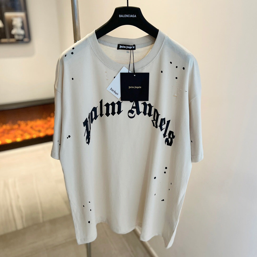 Palm Angels 23ss Splash-ink T-shirt