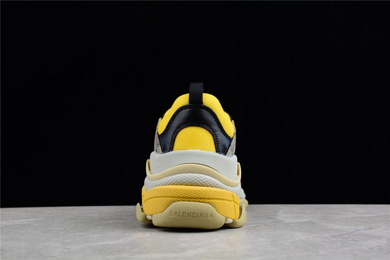 GU*CCI X BALENCIAGA TRIPLE S GRAY/GREEN/YELLOW