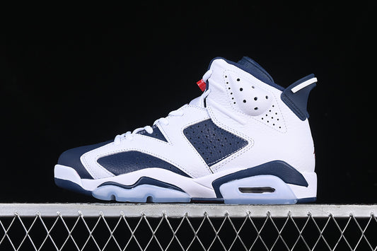 AIR JORDAN 6 RETRO OLYMPIC WHITE/VARSITY